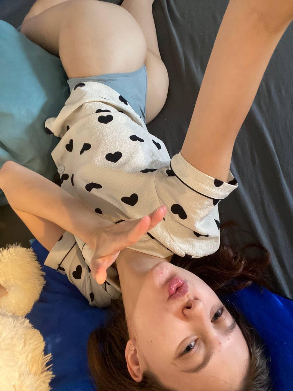 A cozy shot with Your princess — straight from Tokyo