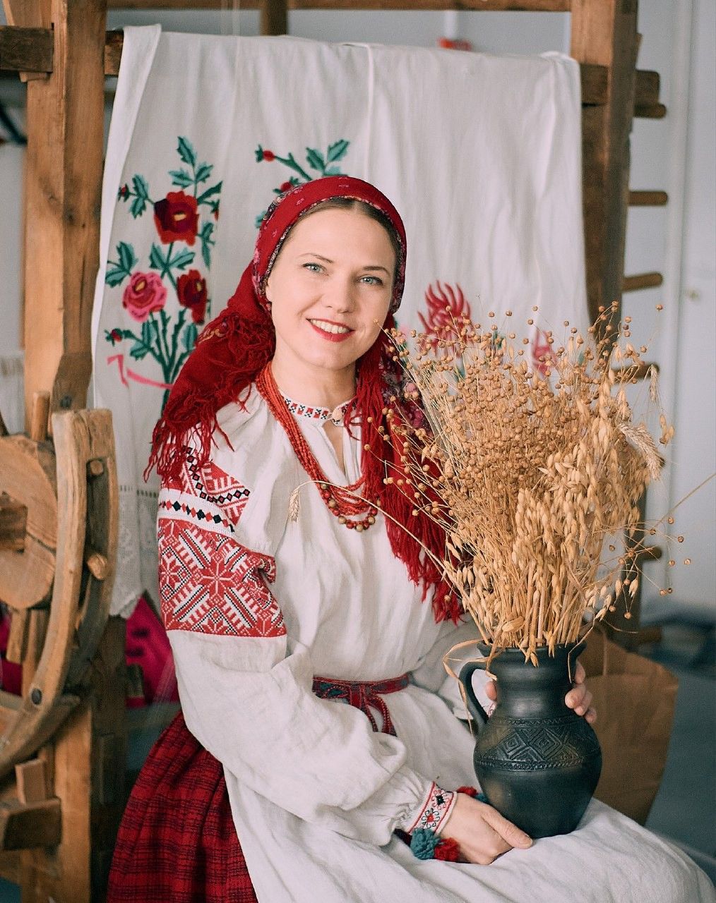 Women in Slavic costumes in Tokyo